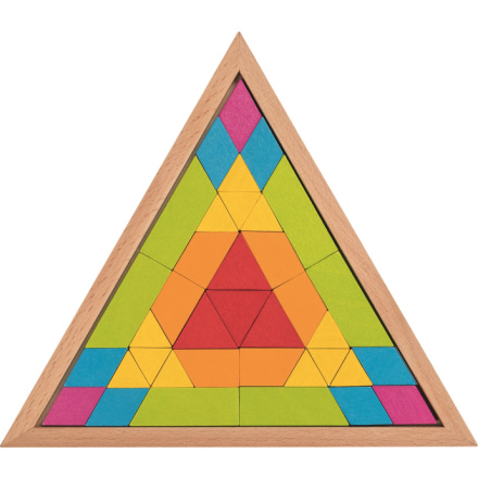 GOKI Dřevěná mozaika Trojúhelník 144209