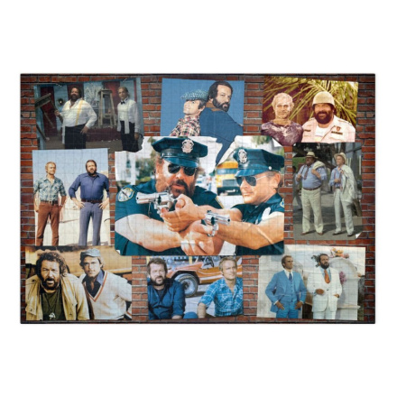Puzzle Bud Spencer & Terence Hill: Plakáty 1000 dílků 144529