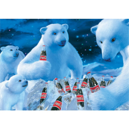SCHMIDT Puzzle Coca Cola Lední medvědi 1000 dílků 144546