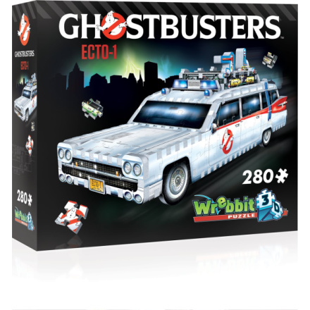 WREBBIT 3D puzzle Auto GhostbustersECTO-1, 280 dílků 144641