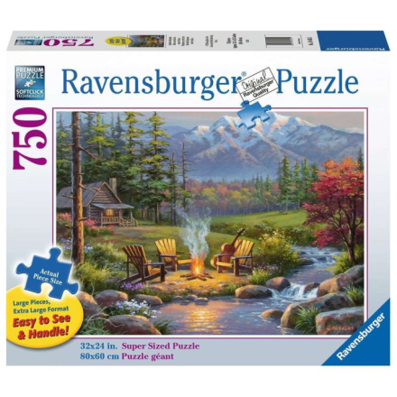 RAVENSBURGER Puzzle Království u řeky XL 750 dílků 145017