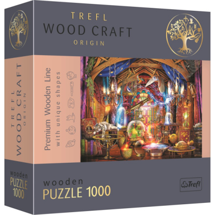 TREFL Wood Craft Origin puzzle Kouzelná komnata 1000 dílků 145109