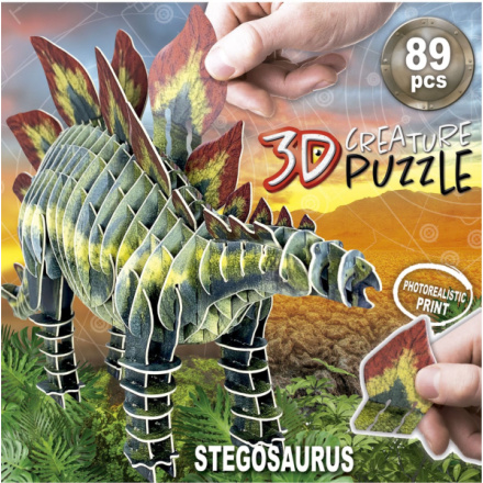 EDUCA 3D puzzle Stegosaurus 89 dílků 145594
