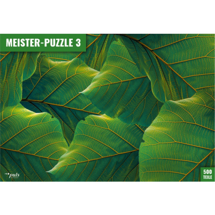 PULS ENTERTAINMENT Meister-Puzzle 3: Listy 500 dílků 145631