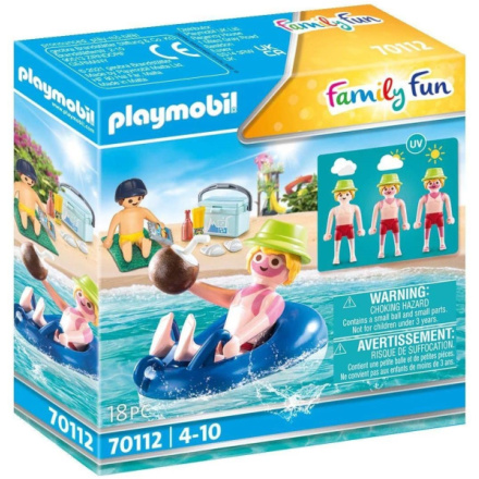 PLAYMOBIL® Family Fun 70112 Dovolenkář s plovacím kruhem 145742