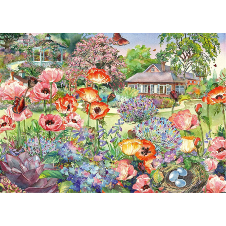 SCHMIDT Puzzle Kvetoucí zahrada 1000 dílků 145813