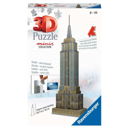 RAVENSBURGER 3D puzzle Mini Empire State Building 66 dílků 145960