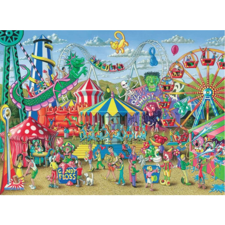 RAVENSBURGER Puzzle Zábava na karnevalu XXL 300 dílků 145968
