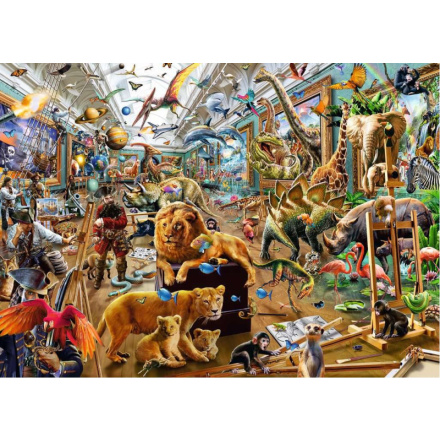RAVENSBURGER Puzzle Zmatek v galerii 1000 dílků 146073