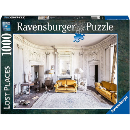 RAVENSBURGER Puzzle Ztracená místa: Bílý pokoj 1000 dílků 146086