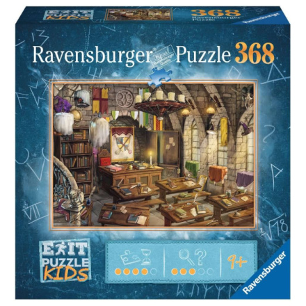 RAVENSBURGER Únikové EXIT puzzle Kids Kouzelnická škola 368 dílků 146148