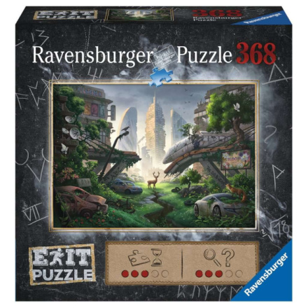 RAVENSBURGER Únikové EXIT puzzle Apokalypsa 368 dílků 146150