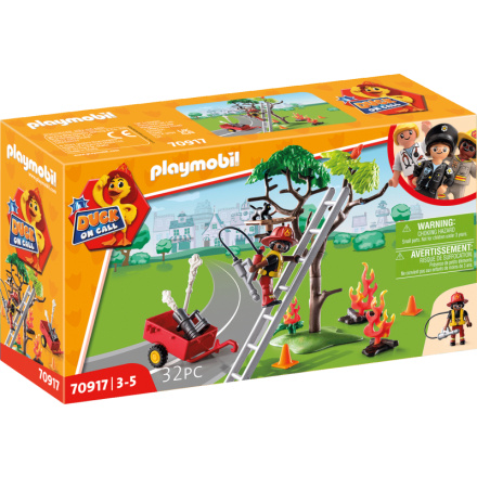 PLAYMOBIL® Duck On Call 70917 Hasičská akce: Zachraňte kočku! 146204