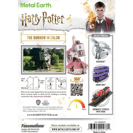 METAL EARTH 3D puzzle Harry Potter: Doupě 146454