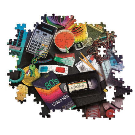 CLEMENTONI Puzzle Nostalgie 80.let 1000 dílků 146808