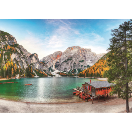 EDUCA Puzzle Jezero Braies na podzim, Itálie 3000 dílků 147081