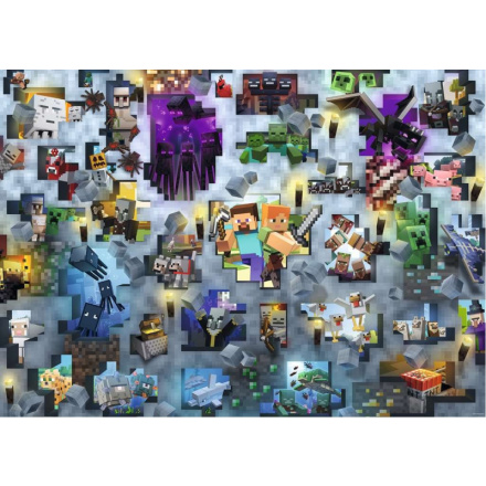 RAVENSBURGER Puzzle Minecraft 1000 dílků 147275