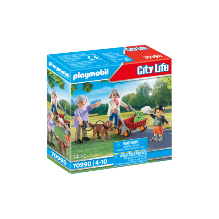 PLAYMOBIL® City Life 70990 Prarodiče s vnukem 147301