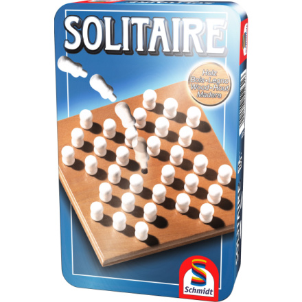 SCHMIDT Hra Solitaire v plechové krabičce 147326