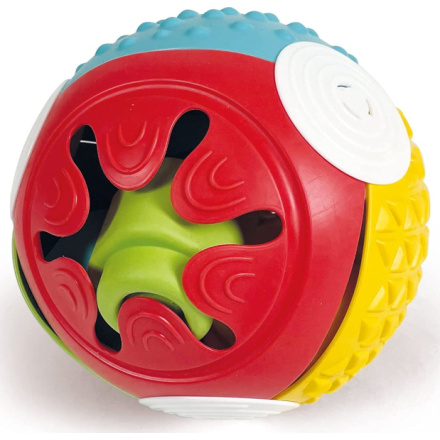 CLEMENTONI Soft Clemmy Vkládací senzorický míček s kostkami 147330