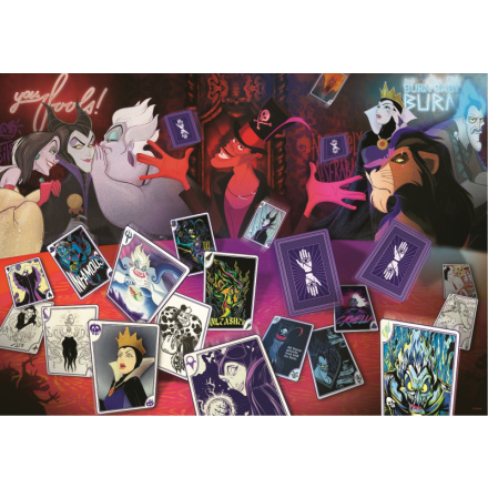 TREFL Puzzle Disney padouchové: Jen dobré karty 1000 dílků 147436