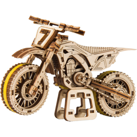 WOODEN CITY 3D puzzle Motorka MotoCross 88 dílů 147754