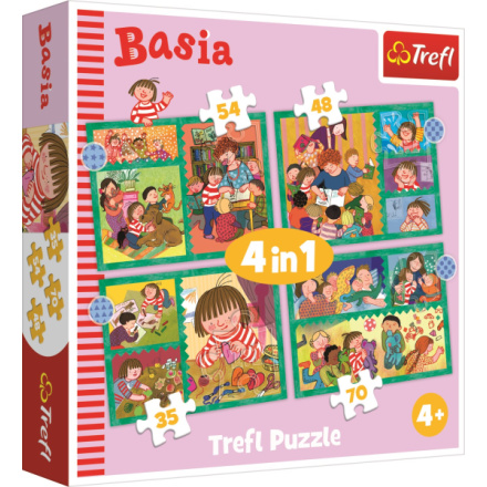 TREFL Puzzle Basia 4v1 (35,48,54,70 dílků) 147853