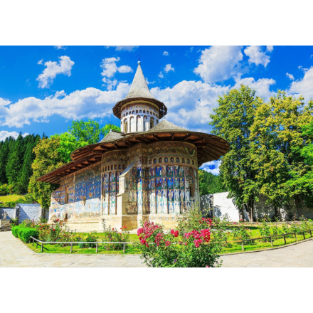 ENJOY Puzzle Klášter Voronet, Sučeava, Rumunsko 1000 dílků 148504
