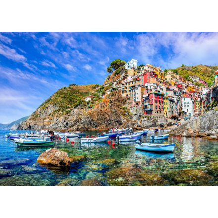 ENJOY Puzzle Riomaggiore, Cinque Terre, Itálie 1000 dílků 148509