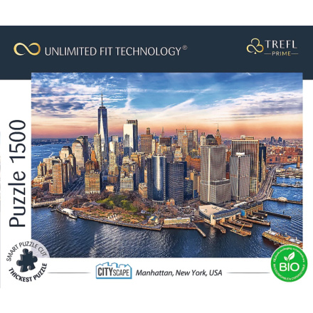 TREFL Puzzle UFT Cityscape: Manhattan, New York, USA 1500 dílků 148512