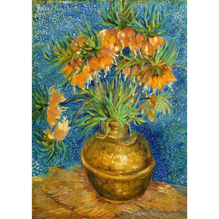 ENJOY Puzzle Vincent Van Gogh: Řebčíky v měděné váze 1000 dílků 148650