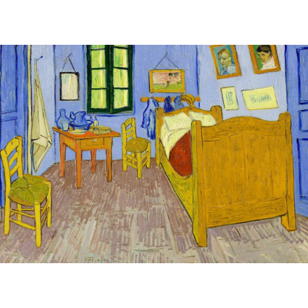 ENJOY Puzzle Vincent Van Gogh: Ložnice v Arles 1000 dílků 148661