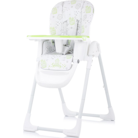 CHIPOLINO Jídelní židlička Sweety Lime 148950