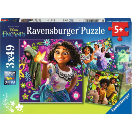 RAVENSBURGER Puzzle Encanto 3x49 dílků 149121