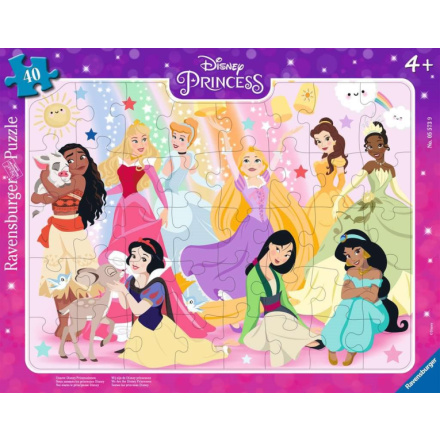 RAVENSBURGER Puzzle Disney: Princezny 40 dílků 149435