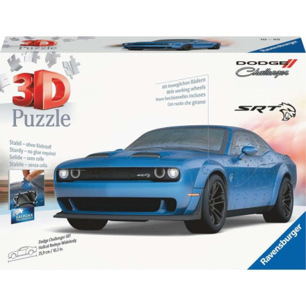 RAVENSBURGER 3D puzzle Dodge Challenger SRT Hellcat Widebody 163 dílků 149456