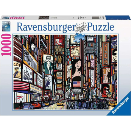 RAVENSBURGER Puzzle Barevný New York 1000 dílků 149475