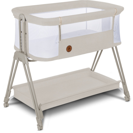 LIONELO Postýlka Luna 2v1 Beige Sand 149517