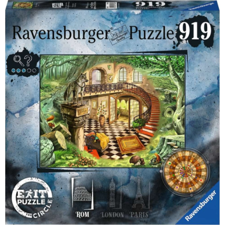 RAVENSBURGER Únikové EXIT puzzle Kruh: V Římě 919 dílků 149812