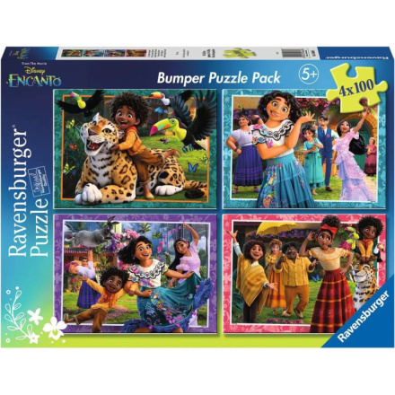 RAVENSBURGER Puzzle Disney: Encanto 4x100 dílků 149818