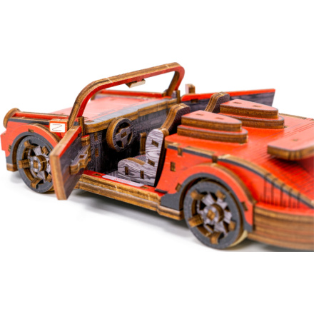 WOODEN CITY 3D puzzle Sportovní auto Limitovaná edice 194 dílů 150222