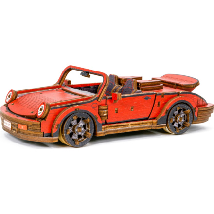 WOODEN CITY 3D puzzle Sportovní auto Limitovaná edice 194 dílů 150222
