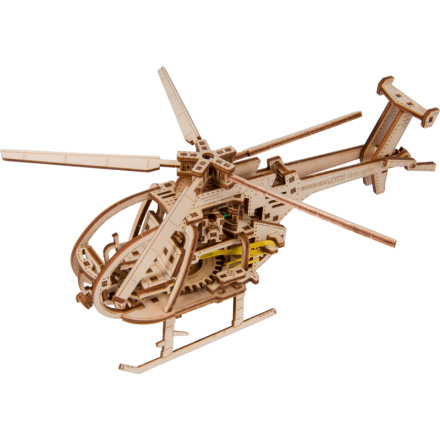 WOODEN CITY 3D puzzle Vrtulník 173 dílů 150356