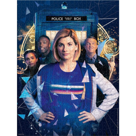 WINNING MOVES Puzzle Doctor Who: Třináctý doktor - Současnost 1000 dílků 151131