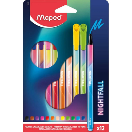 MAPED Fixy Color´Peps Deco Nightfall 12 barev 151165