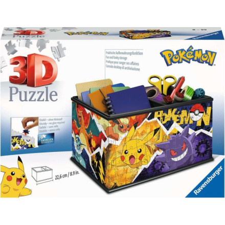 RAVENSBURGER 3D puzzle úložný box: Pokémon 216 dílků 151347