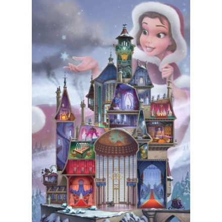 RAVENSBURGER Puzzle Disney Castle Collection: Belle 1000 dílků 151358
