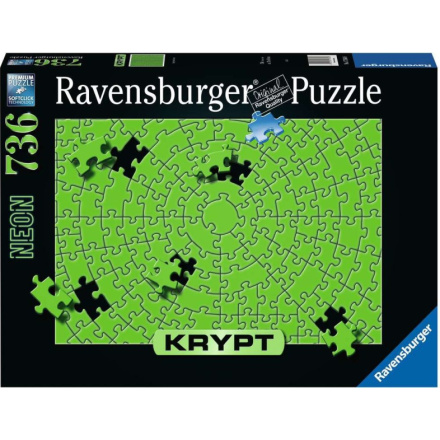 RAVENSBURGER Puzzle Krypt Neon Green 736 dílků 151490