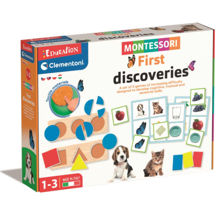 CLEMENTONI Sada Montessori: První objevy 151757