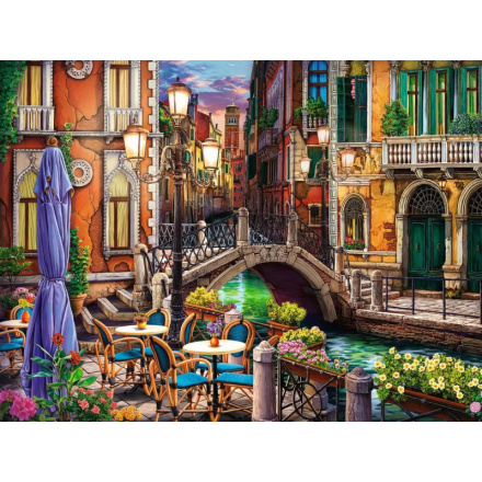 RAVENSBURGER Puzzle Za soumraku v Benátkách XL 750 dílků 151898